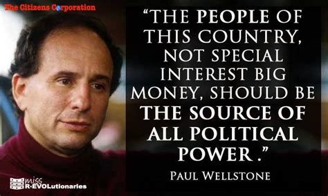 Paul Wellstone. Rest in peace. He was a true advocate for the people ...