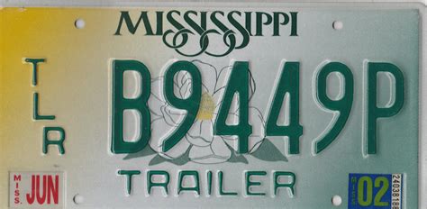 Mississippi License Plate | License Plates | hobbyDB