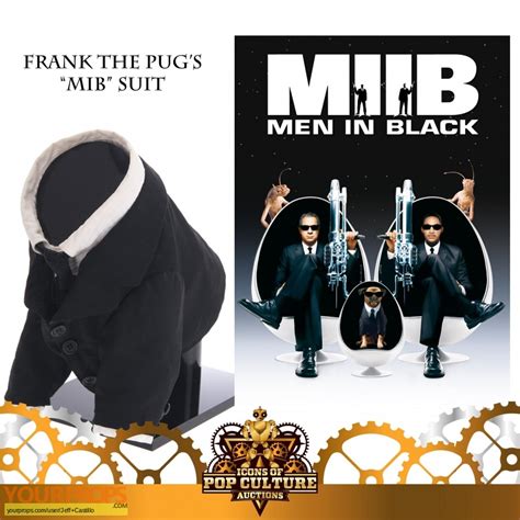 Men in Black II Frank the Pug's "MIB" Suit original movie costume