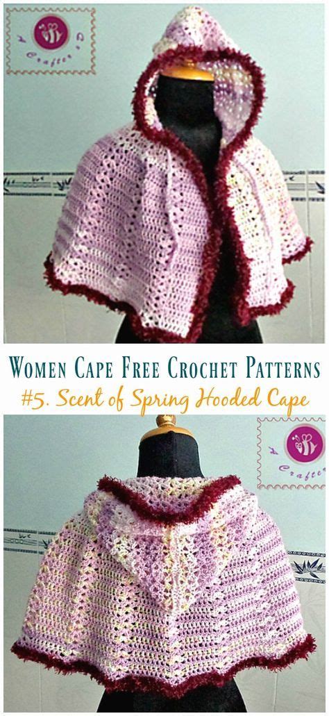 Women Cape Free Crochet Patterns