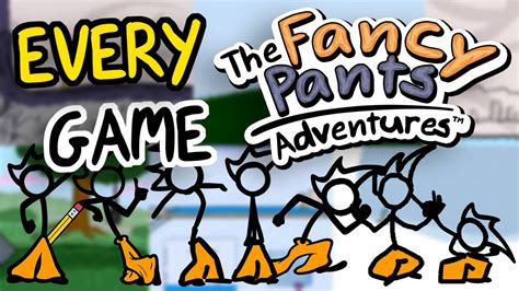 Ranking EVERY Fancy Pants Game - YouTube