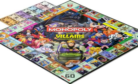 Monopoly Disney Game Villains Edition - Board Games Messiah