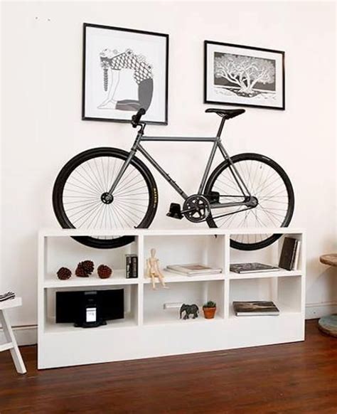 Modern Interior Design and Space Saving Storage Ideas for Bicycle ...