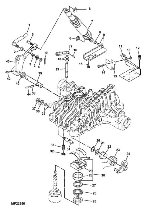 John deere lx280 parts diagram