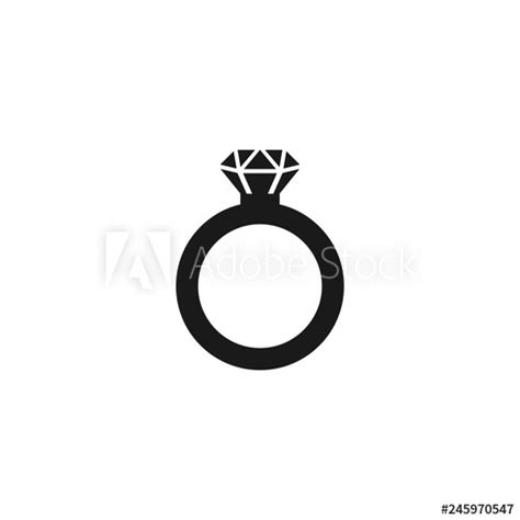 Wedding Ring Silhouette Vector at Vectorified.com | Collection of ...