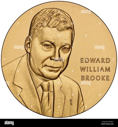 Congressional Gold Medal Edward William Brooke Stock Photo - Alamy