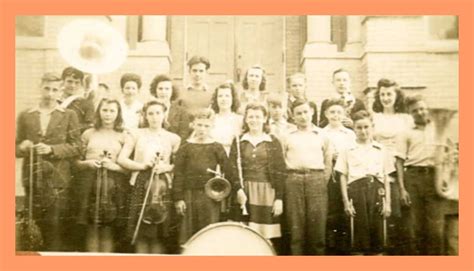 Halifax – Boyer Memorial High School Orchestra, 1943 – Lykens Valley: History & Genealogy