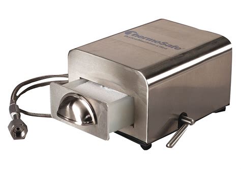 THERMOSAFE Dry Ice Machine, Stainless Steel, 1-1/2" Overall Height, 6 ...