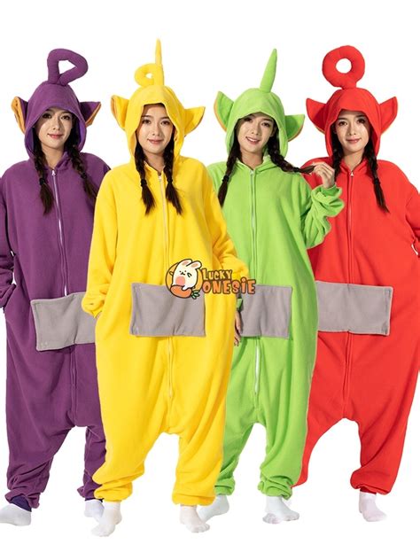 Tinky Winky & Dipsy & Po & Lala Halloween Costumes for Group Friend ...