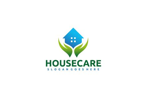 House Care Logo 203466 Vector Art at Vecteezy