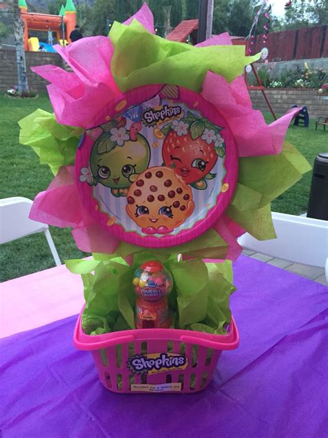 Shopkins centerpieces Girl Birthday Party, 6th Birthday Parties, Birthday Theme, Birthday Ideas ...