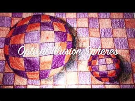 Op Art Sphere Tutorial - YouTube