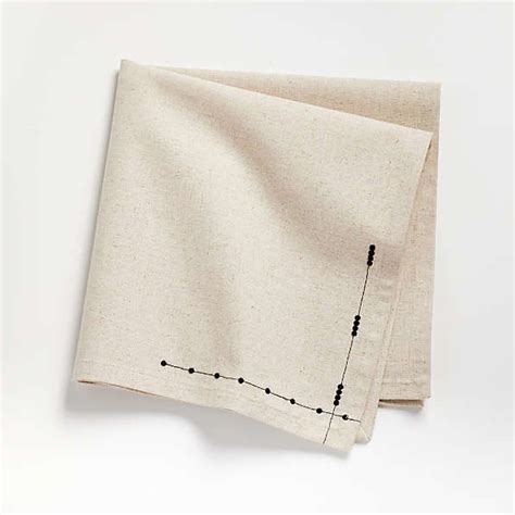 White Napkins, Cotton Napkins, Linen Napkins, Cloth Napkins, Napkins Set, Modern Embroidery ...