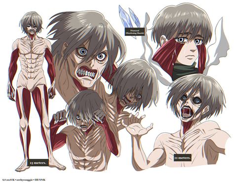 AOT/SNK OC [ Reference. ] - Seolfor Titan. by oreonggie on DeviantArt