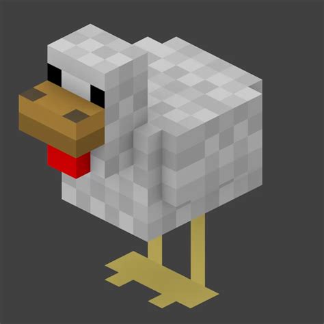 Chicken in dress Minecraft Texture Pack