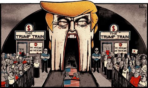 All aboard the trump train. cartoon in today's iweekend - scoopnest.com