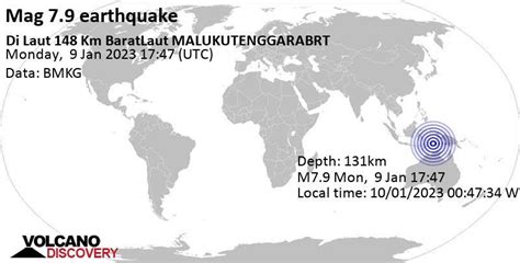 List, Maps and Statistics of the 20 Largest Earthquakes in 2023 ...