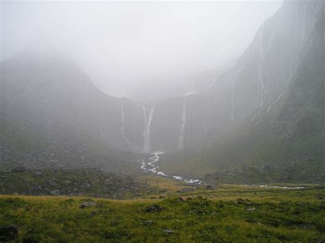 Waterfalls,new zealand,fiordland,south island,free pictures - free ...