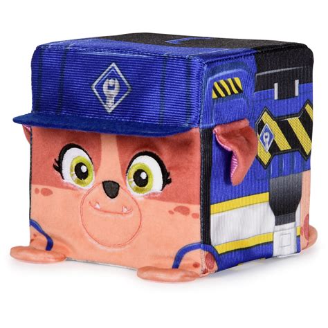 Rubble & Crew, Mix, 4-Inch Cube-Shaped Plush Toy for Kids Ages 3 ...