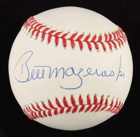 Bill Mazeroski Signed ONL Baseball (Beckett) | Pristine Auction