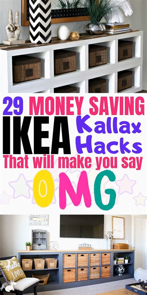 the words 29 money saving ikea hacks that will make you say omg