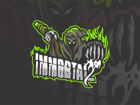 Immortal Mascot Logo by VEEZA DESIGN on Dribbble