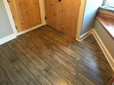 Harrisonburg Epoxy Flooring - Weathered Gray Concrete Wood… | Flickr