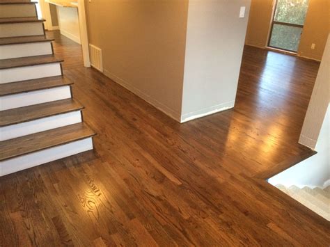 Caring for your oak floors dark oak hardwood floors. cool inspiration dark oak floors stained ...