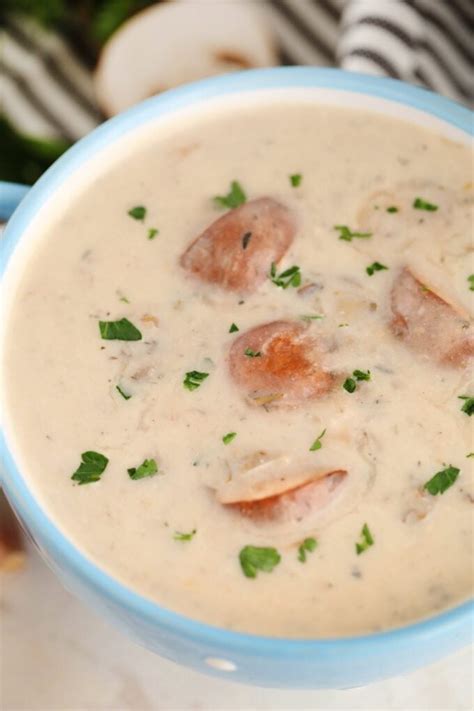 Instant Pot Cream of Mushroom Soup Recipe S&SM