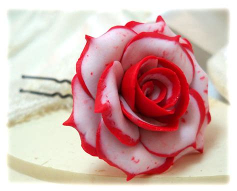 Double Delight Rose Hair Pins & Hair Clips - Stranded Treasures