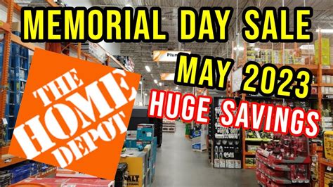 Home Depot Memorial Day Sale 2023 - Great Tool Deals Plus Big Savings on Household Repair Items ...