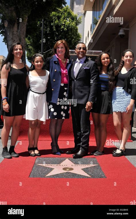 Los Angeles, CA, USA. 29th Apr, 2014. Giancarlo Esposito, Family at the ...