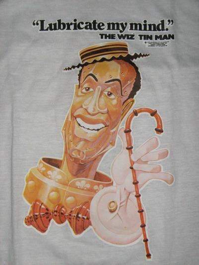 “THE WIZ TIN MAN” 1978 Tshirt MINT VELVA SHEEN Wizard of OZ | Defunkd