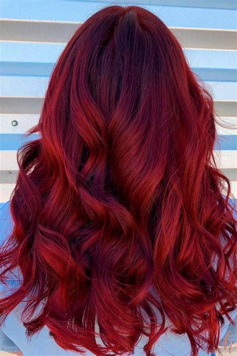 The Most Popular Shades Of Dark Red Hair For Distinctive Looks