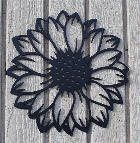 Sunflower Metal Wall Art