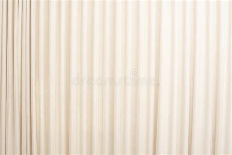 Cream-colored Cloth, Beige Curtain Fabric Texture and Background. Stock Photo - Image of texture ...