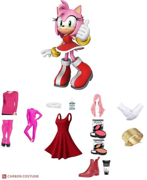 Amy Rose from Sonic the Hedgehog Costume | Carbon Costume | DIY Dress-Up Guides for Cosplay ...