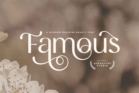 Famous Font - Dfonts