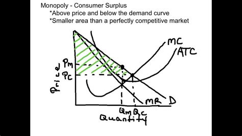 Monopoly Graph Consumer Surplus