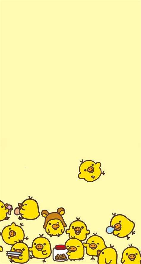 60+ Hình nền con vịt cute và dễ thương | Rilakkuma wallpaper, Duck ...