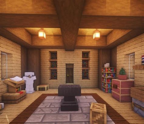 Cozy Minecraft Living Room Design