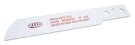 Power Hack Saw Blades | Reed Manufacturing