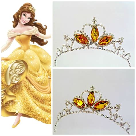 PRINCESS BELLE CROWN the Beauty and the Beast Belle Crown - Etsy