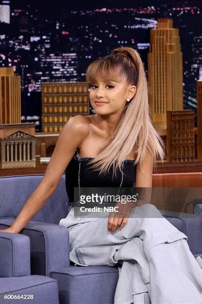 Singer Ariana Grande during an interview on September 8, 2016 -- News ...