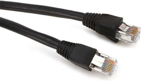 Pro Co MSE4AP-BK-100 Shielded Ethernet Cable - 100 foot | Sweetwater