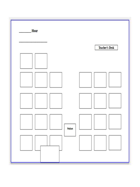 Seating Chart - 12+ Examples, Format, Pdf