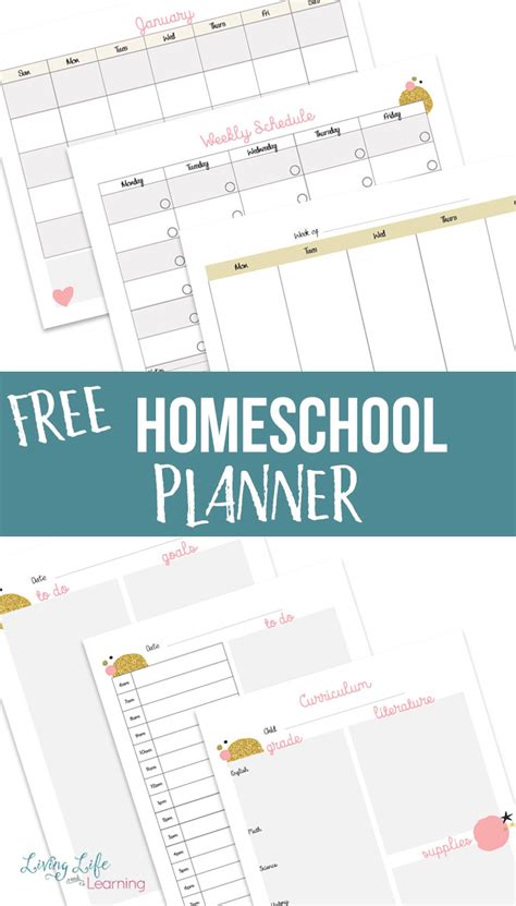 Diy Homeschool Planner Free Printable - PRINTABLE TEMPLATES