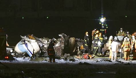 Tokyo plane collision: French forensic experts to probe accident that killed 5 at Haneda airport ...