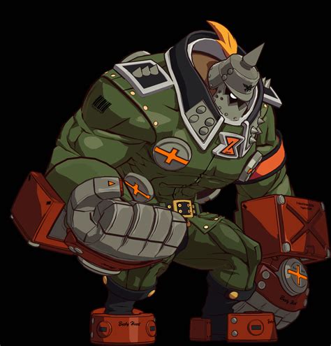 Potemkin Sprites (Animation) from Guilty Gear Guilty Xrd -REVELATOR- | Guilty gear, Character ...