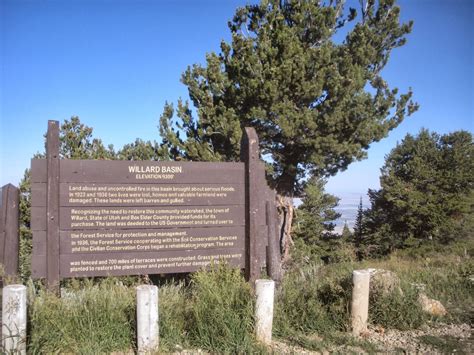 The Mystery Of Utah History: Willard Basin: Peaceful Monument to ...